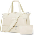 Gym Bag for Women, Personal Item Travel Bag with Shoes Compartment, Weekender Overnight Duffel Bag with Wet Pocket