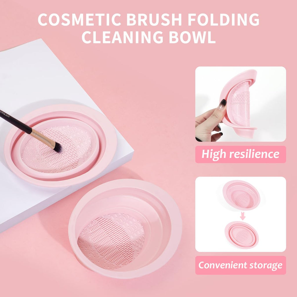 Makeup Brush Set 49 Pcs Makeup Tool Set Premium Synthetic Foundation Powder Concealers Eye shadows Blush Makeup