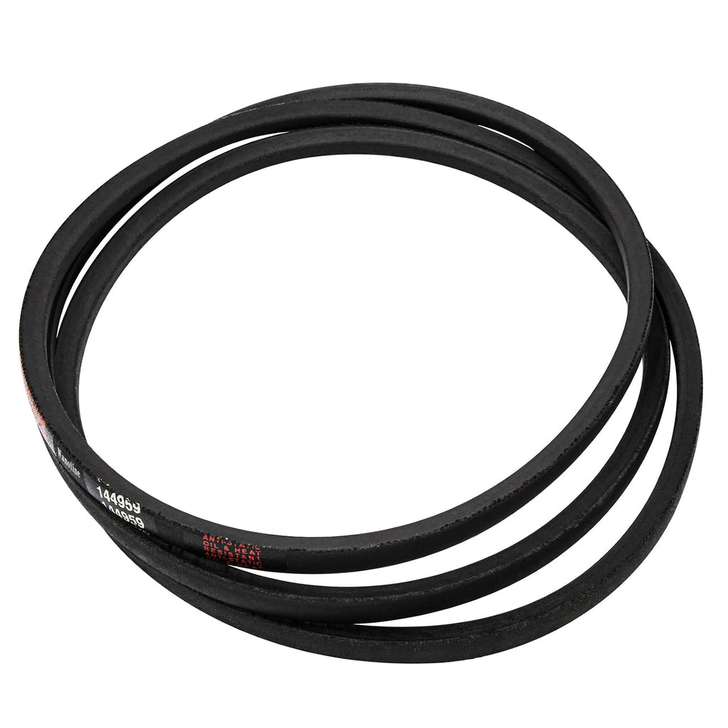 532144959 144959 Deck Belt Replaces Craftsman Drive Belt 160855 130801 138255, Fits Craftsman LT1000 LT2000 LT3000 DYT4000 Husqvarna Poulan AYP 42'' Lawn Mower (1/2" x 95")