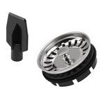 Garbage Disposer Filter Strainer Plug Food Waste Grinder Part, for 80 Model Machine with Stainless Steel