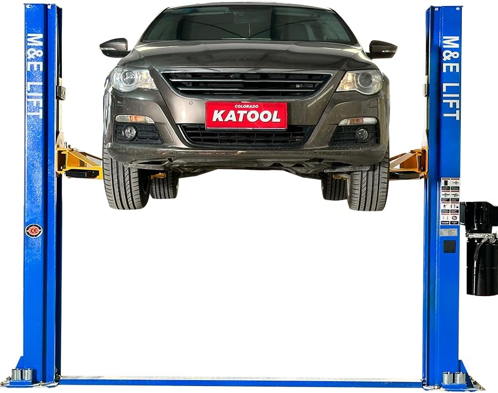 ME 10000lbs 2 Post Lift Car Lift Automotive Lift 2 Post Car Lift Hoist Equipment for Garage Shop Repair