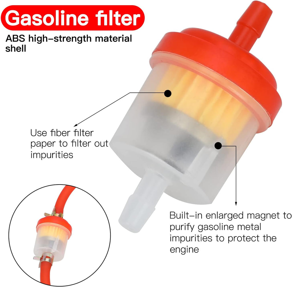 GREHUA GY6 Fuel Line for 50cc 150cc SSR 125 110 Dirt Bike Scooter Moped ATV