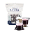 Simply Communion Bagged Prefilled Communion Cups 100 Count | Concord Grape Juice & Unleavened Bread | Quiet Seal