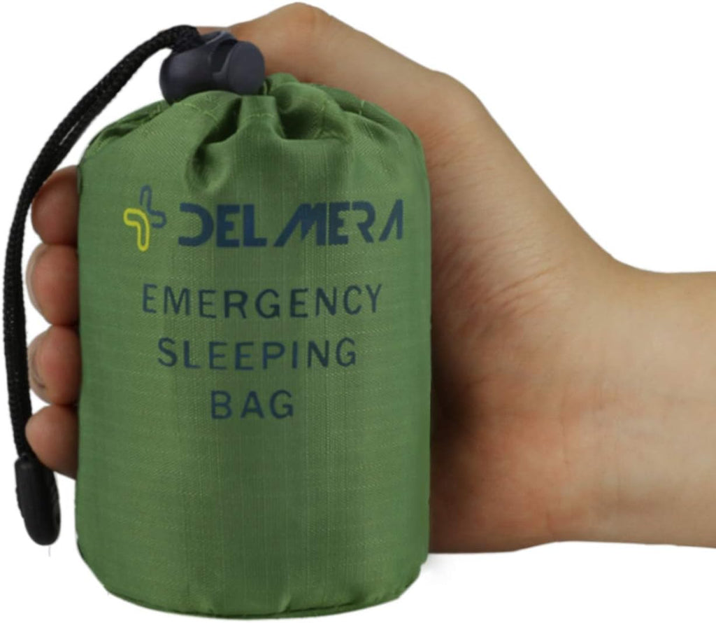 Emergency Sleeping Bag, Lightweight Survival Sleeping Bags Waterproof Thermal Emergency Blanket, Bivy Sack Survival