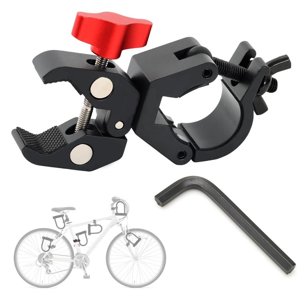 U-Lock Holder Clamp for Kryptonite, Metal Mount, Fits 0.94-1.3" Frames