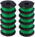 GH3000 Trimmer Replacement Spools Compatible with Black and Decker SF-080 LST540 Weed Eater, 20ft 0.080 inch GH3000R