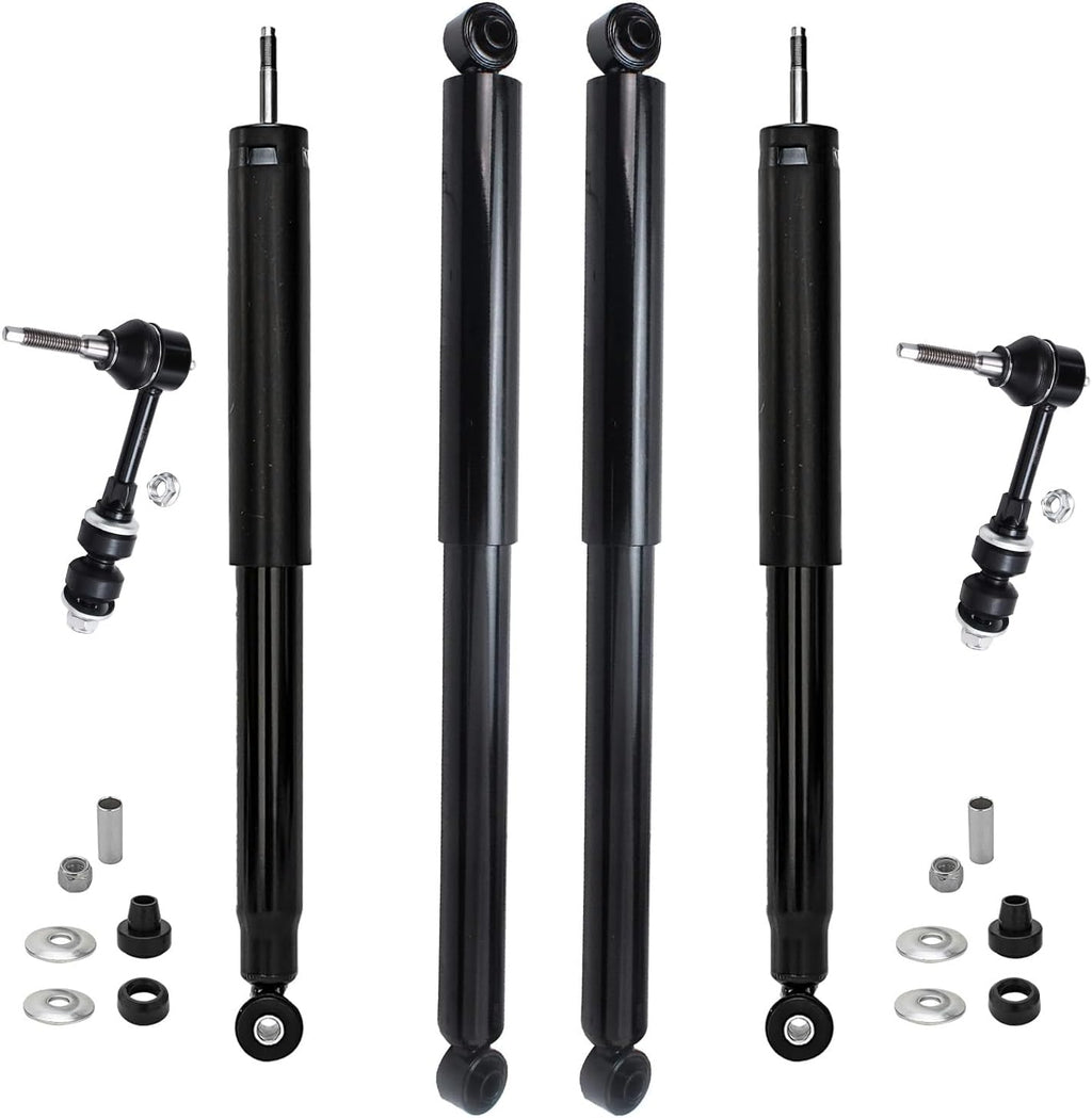 Detroit Axle - 4WD Shock Absorbers Kit for 2003-2005 Dodge Ram 2500 3500