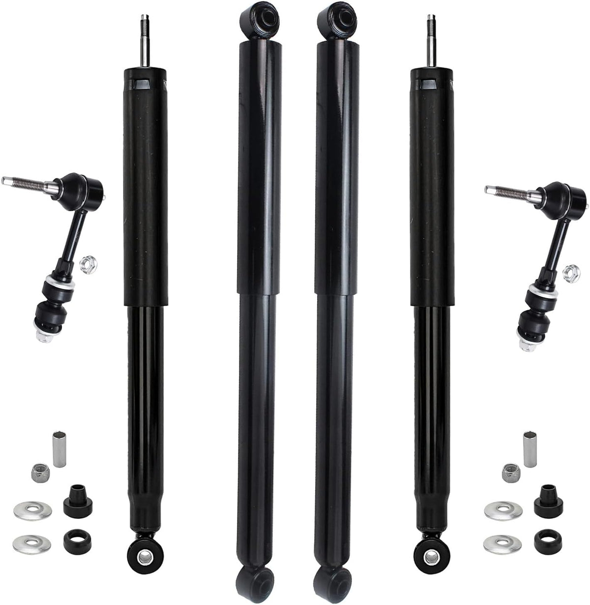 Detroit Axle - 4WD Shock Absorbers Kit for 2003-2005 Dodge Ram 2500 3500