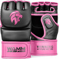 MMA Gloves - for Men & Women - MAXForce EVE Anti-Injury Shock Absorb Boxing Gloves Kickboxing Gloves - Half Finger