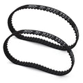 120XL Timing Belt, 2pcs, 10mm Width, Rubber Drive Belt