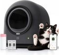 L2 Automatic Self Cleaning Litter Box Smart Robot Odor Control Litter Box,Safety Sensors Anti-Pinch,with APP Control