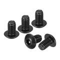DTGN #8-32x1/4 Button Head Socket Cap Screw 30Pcs 304 SS Black Oxide