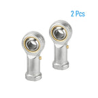FOCMKEAS 2 PCS PHSB4L Spherical Rod End Bearings, 1/4" Bore, Left Hand