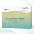 Sublimation Paper for T-Shirts & Mug,150 Sheets 105g 8.5x11 Inch A4 | Smooth Jam-Free & Instant Dry:High Transfer