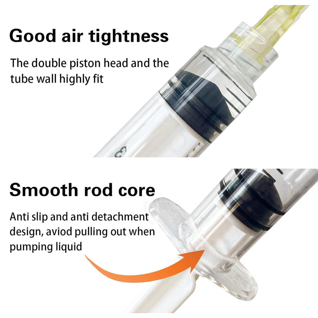 30 Packs 10mL Syringe with Needle 20 Gauge 1.5inch | Luer Lock Refilling Inks Individually Packaged