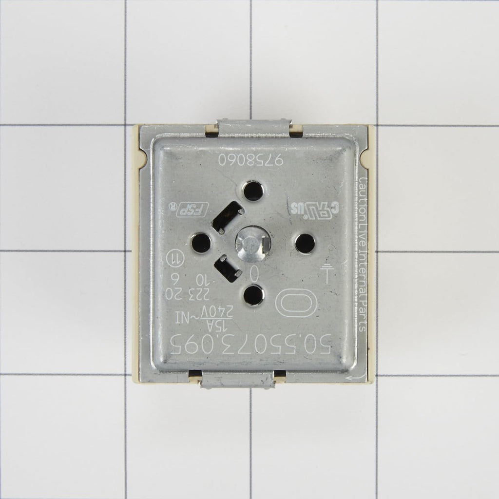 Whirlpool WP9758060 Genuine OEM Electric Range Surface Burner Control Switch Replacement Part - Replaces 9758060