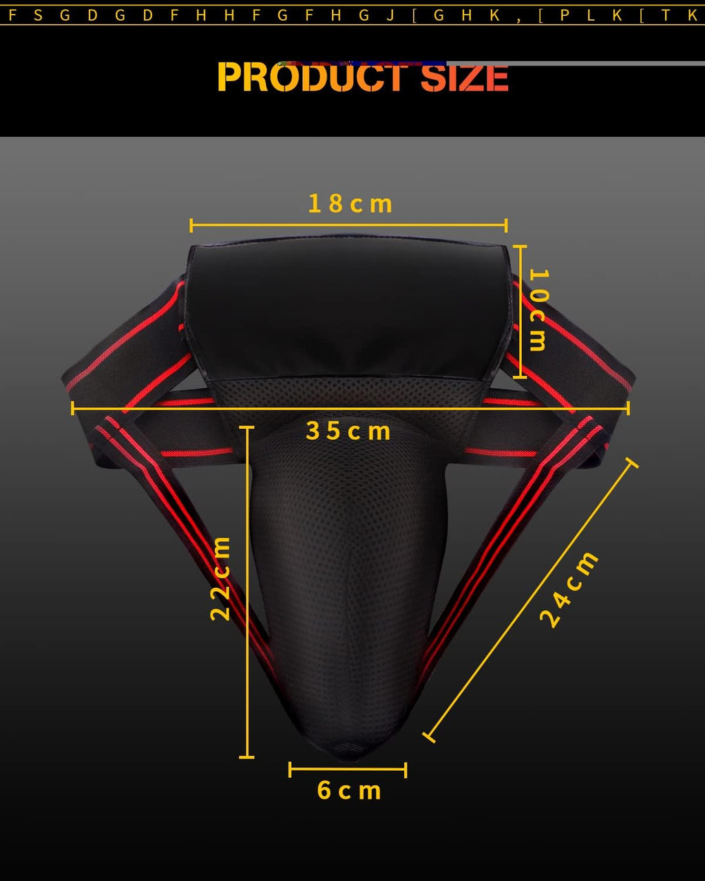 Men's Groin Protector Cup, Boxing MMA Muay Thai Guard, 30-42 in Waist | Protective groin cup for men practicing