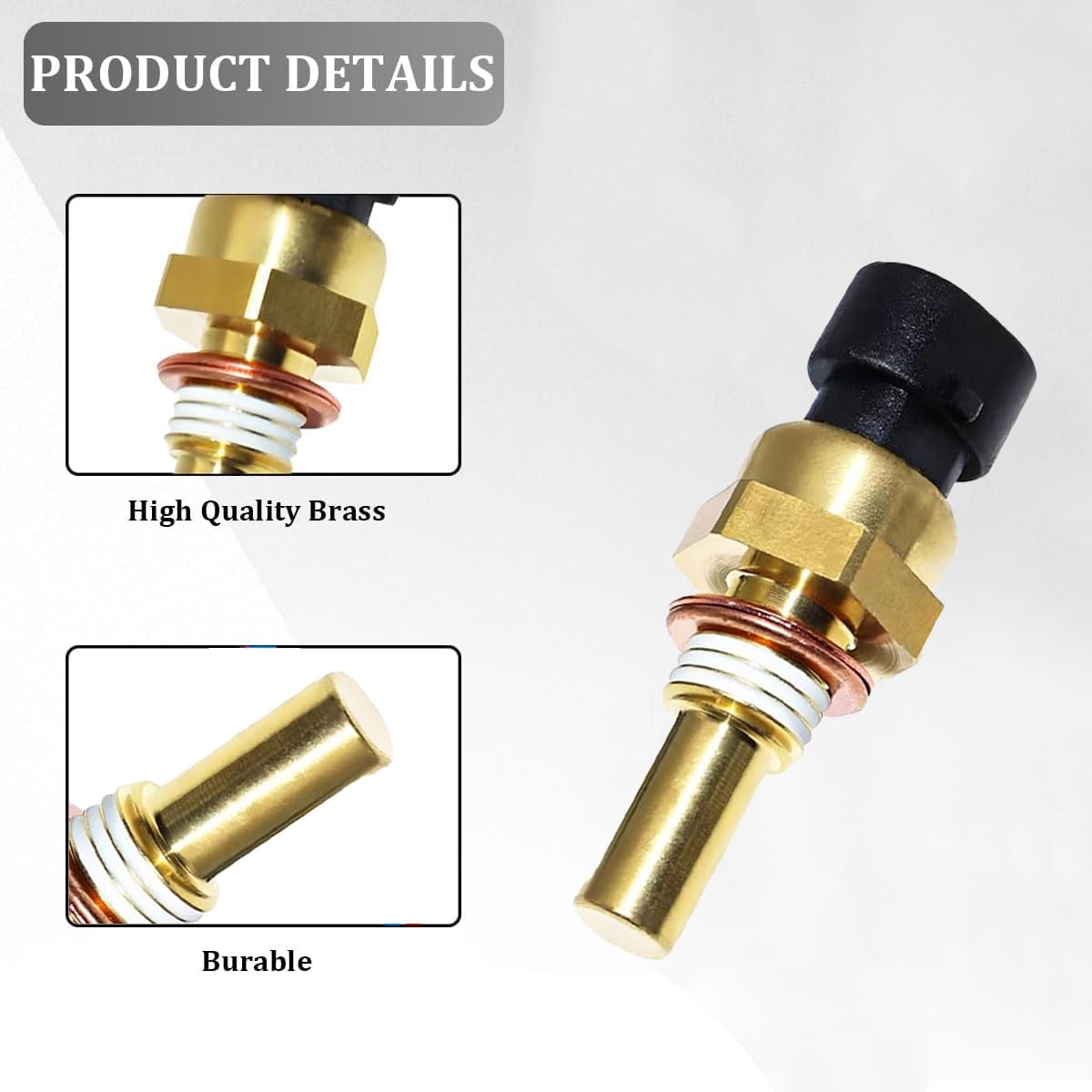 Sandfren Engine Coolant Temperature Sensor Replacement for 19236568