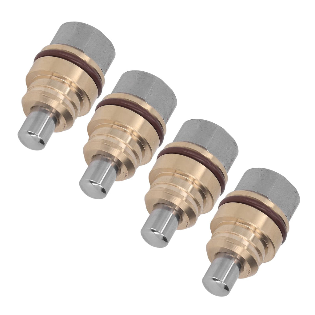 nehzgnauh 4Pcs Durable Excavator Joystick Handle, Hydraulic Button Controller with Good Sealing, Excellent Replacement for Kubota Excavators, Made of High Hardness Brass and Alloy Steel