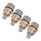 nehzgnauh 4Pcs Durable Excavator Joystick Handle, Hydraulic Button Controller with Good Sealing, Excellent Replacement for Kubota Excavators, Made of High Hardness Brass and Alloy Steel