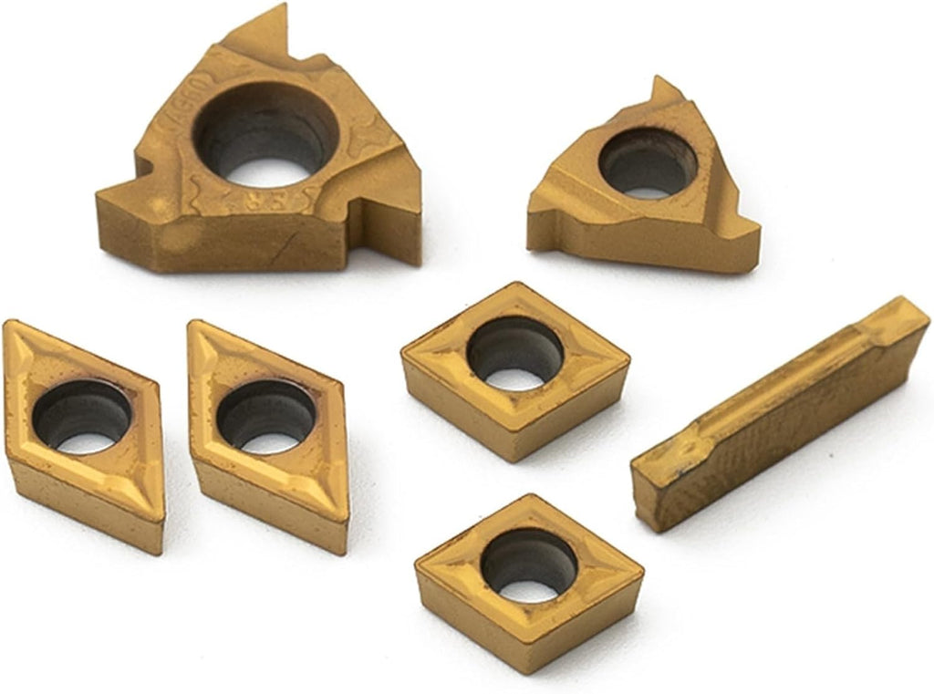 7pcs Carbide for lathe Inserts Set for 12mm Boring Bar 7pcs Carbide