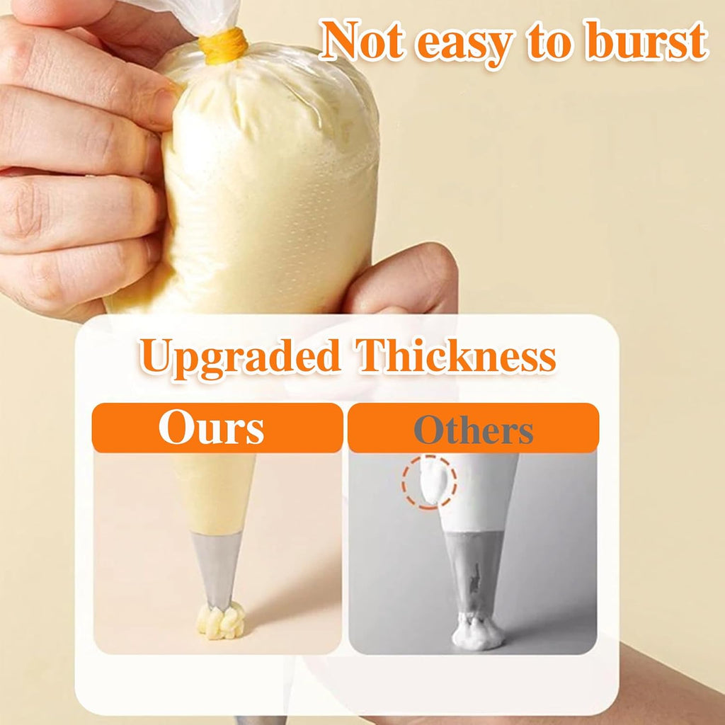16 Inch Disposable Piping Bags, 500 PCS Icing Bags
