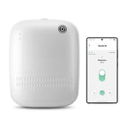 ANW Smart Waterless Essential Oil Diffuser for Large Room, White