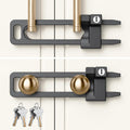 Keyed Cabinet Lock, 2 Locks 4 Keys, Key Alike, Childproof Drawer Latch | Metal lock to lockout double knobs and