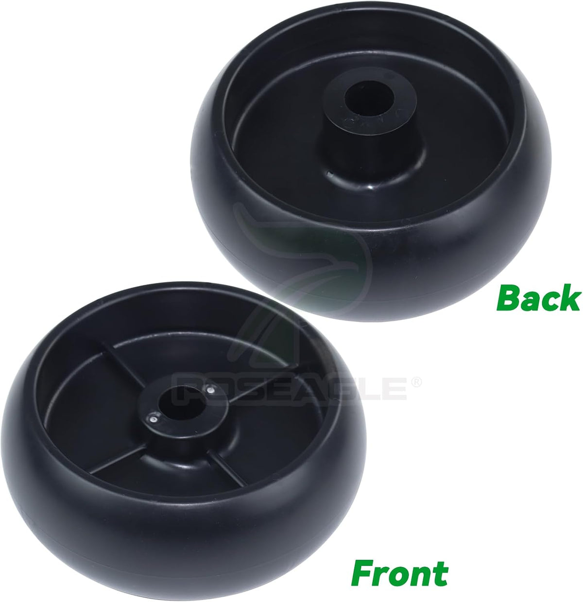 2 Pack GX10168 Deck Wheel for John Deere Z425 Z445 D140 Tractors