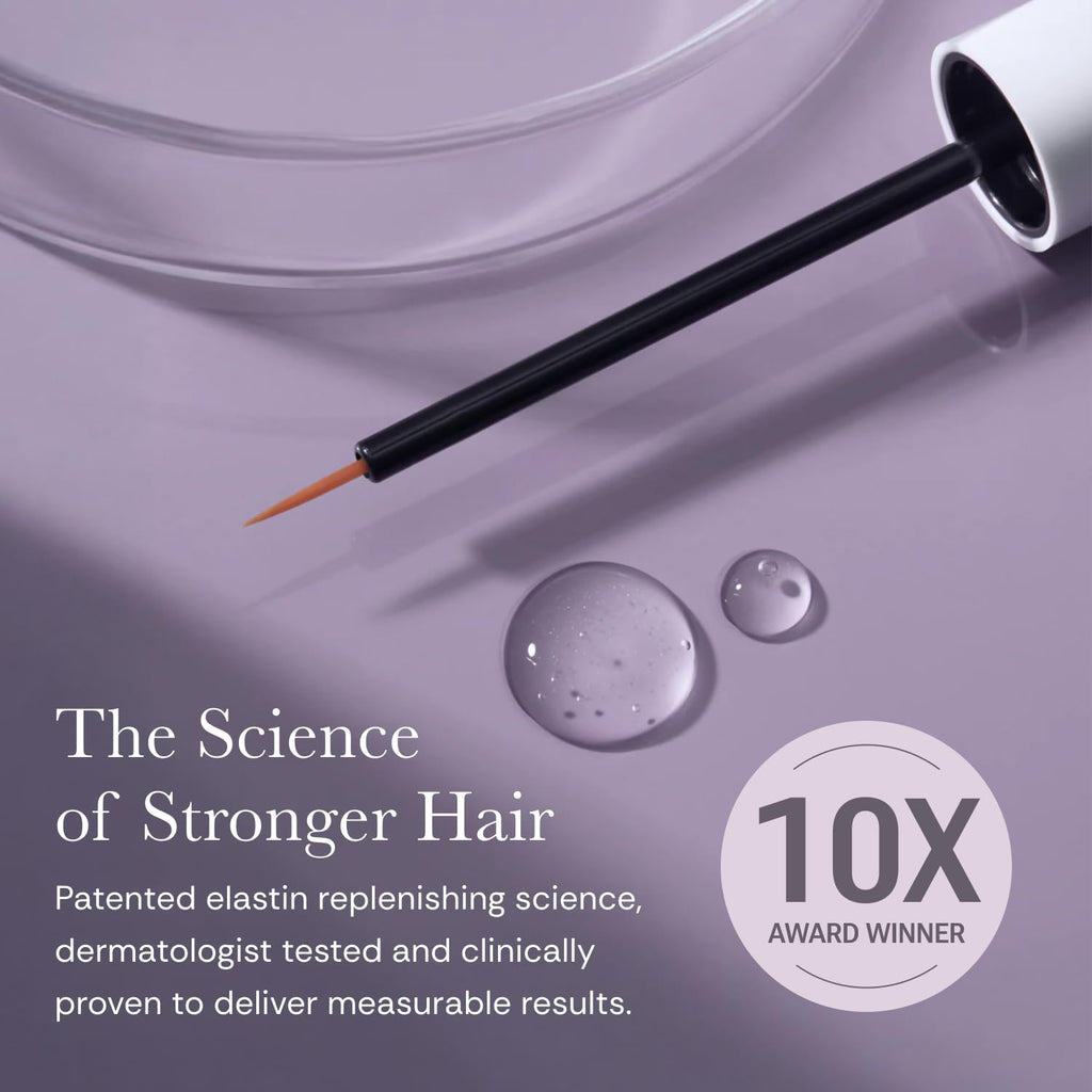 Follicle Fortifying Lash Serum - Clinically Tested Eyelash Enhancing Serum - Nourishes & Repairs to Promote