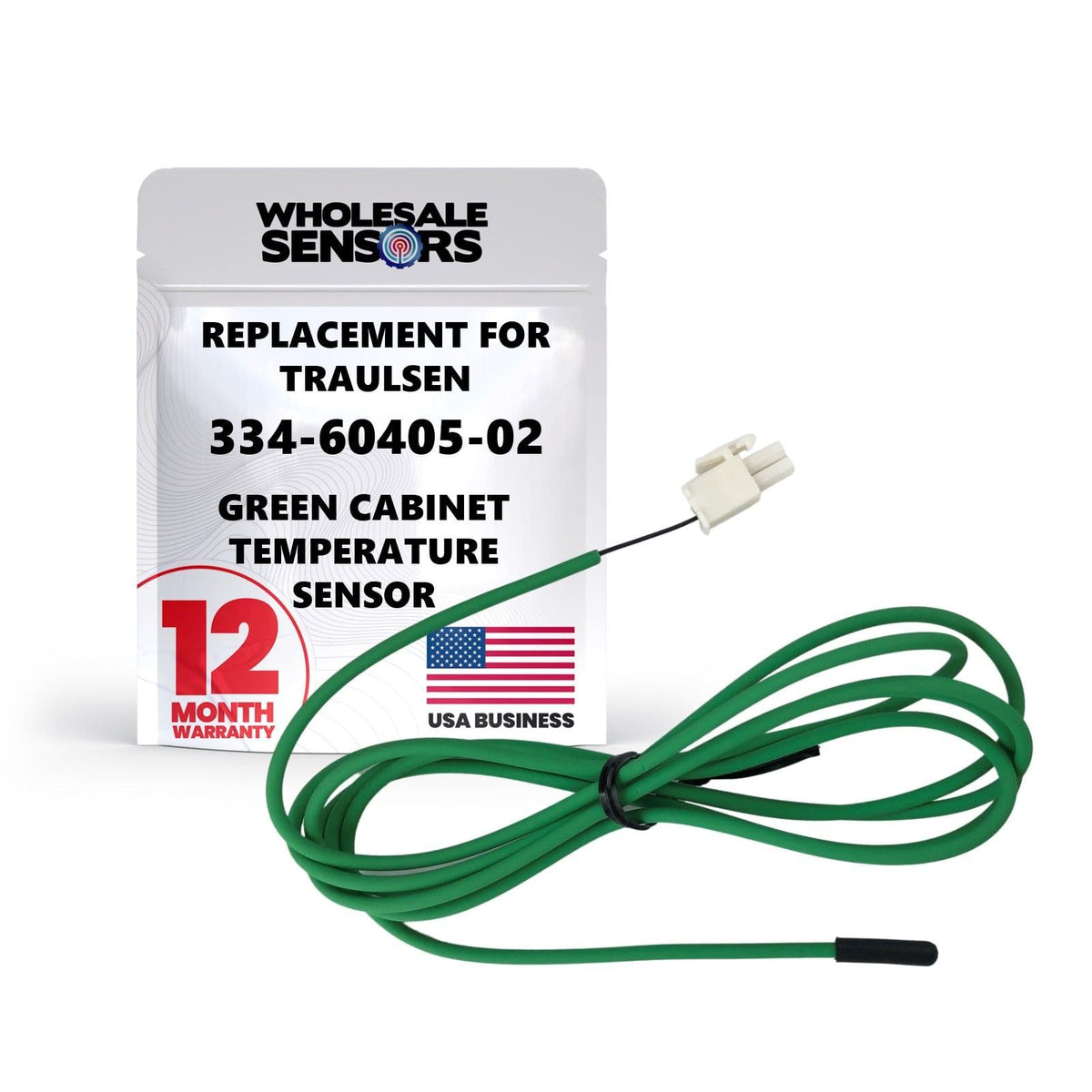 Replacement for Traulsen 334-60405-02 Cabinet Temperature Sensor