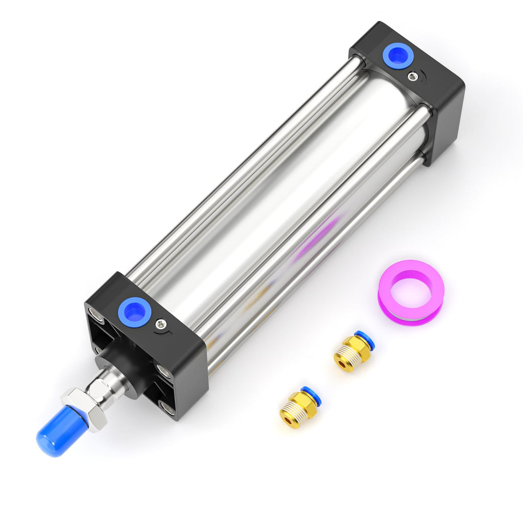 TAILONZ 100mm Bore 125mm Stroke Pneumatic Air Cylinder Double Action SC 100x125