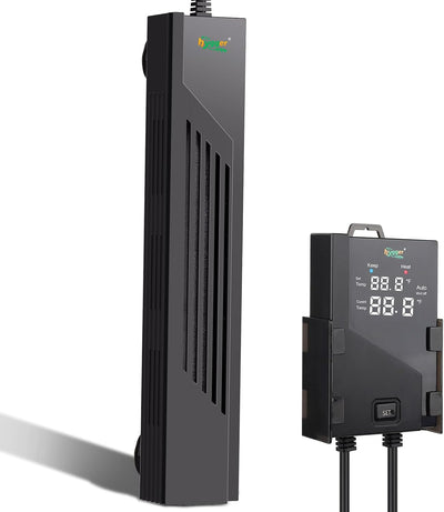 Aquarium Heater with Intelligent Temperature Controller, 300W for 40-80 Gallon Submersible Fish Tank Heater with