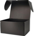 12x10x6 Shipping Boxes (15pcs) Black Mailer Corrugated Cardboard Box