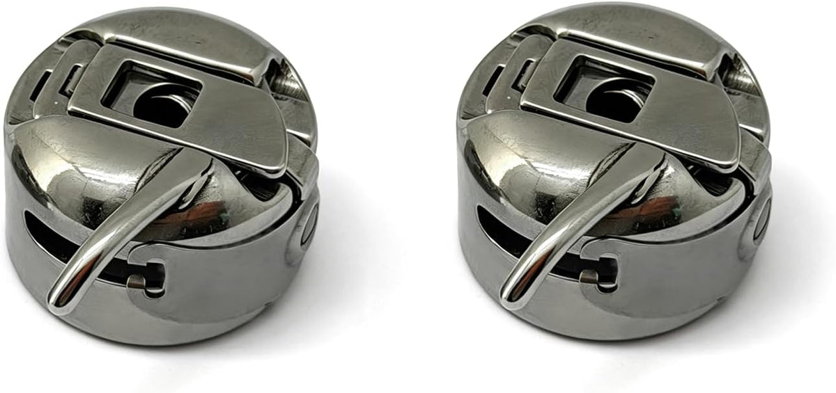 2PCS Bobbin Case Set #200909107 43725 for Kenmore 158 385 Sewing Machines (2 Bobbin case)