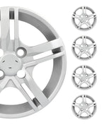 Hubcaps Wheel Cover Rim 13 Inch 4 PCS Silver