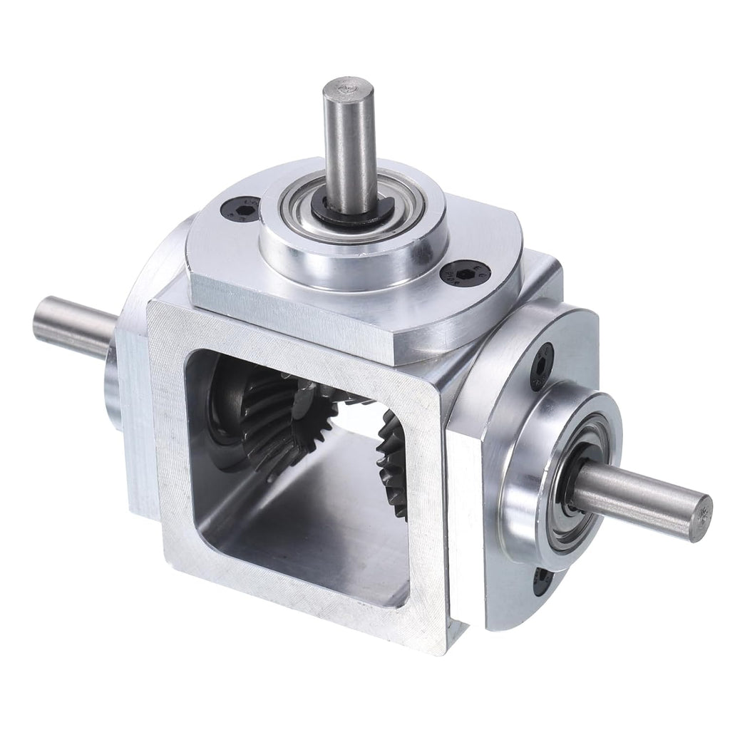 uxcell Gear Box 90 Degree Right Angle Bevel Gearbox 1:1 Reversing