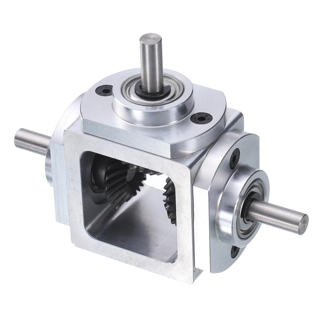 uxcell Gear Box 90 Degree Right Angle Bevel Gearbox 1:1 Reversing