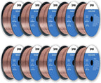 PGN ER70S-6 .030" (10 Pack) Solid MIG Welding Wire - 2lb Spool