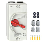 Disconnect Switch 3Pole 500VAC IP66 Waterproof Outdoor Isolation Switch 35A