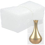 50Pack10x14" Clear Bubble Out Bags, Double-Wall Cushioned Pouch for Packing