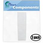 3-Pack Replacement for Bissell 52C2W Vacuum Pleated Post Motor Filter