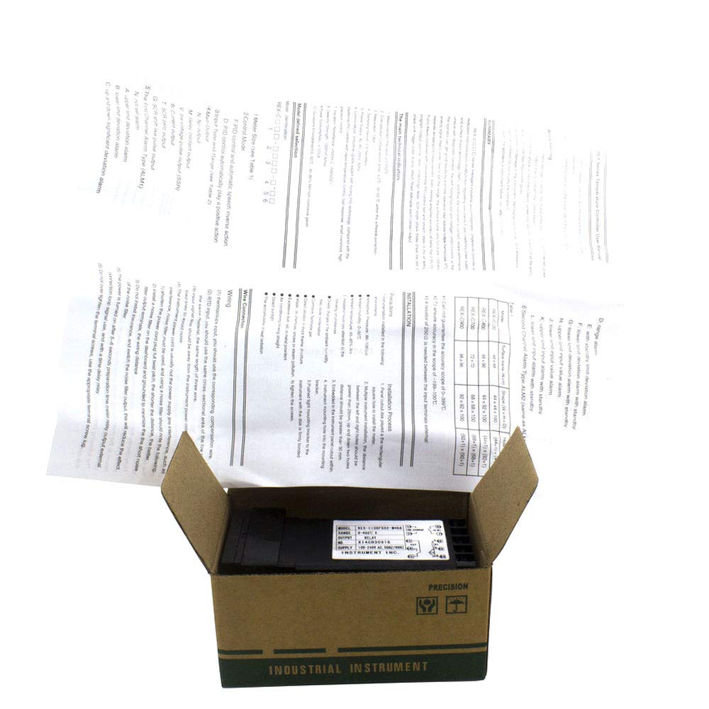 REX-C100 Relay Output K Input Digital PID Temperature Controller