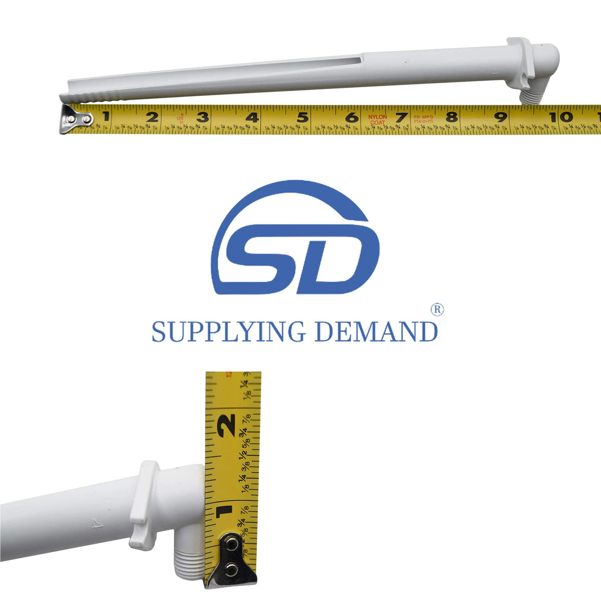 Supplying Demand 2196157 W10281566 Refrigerator Ice Maker Fill Tube Replacement Model Specific Not Universal