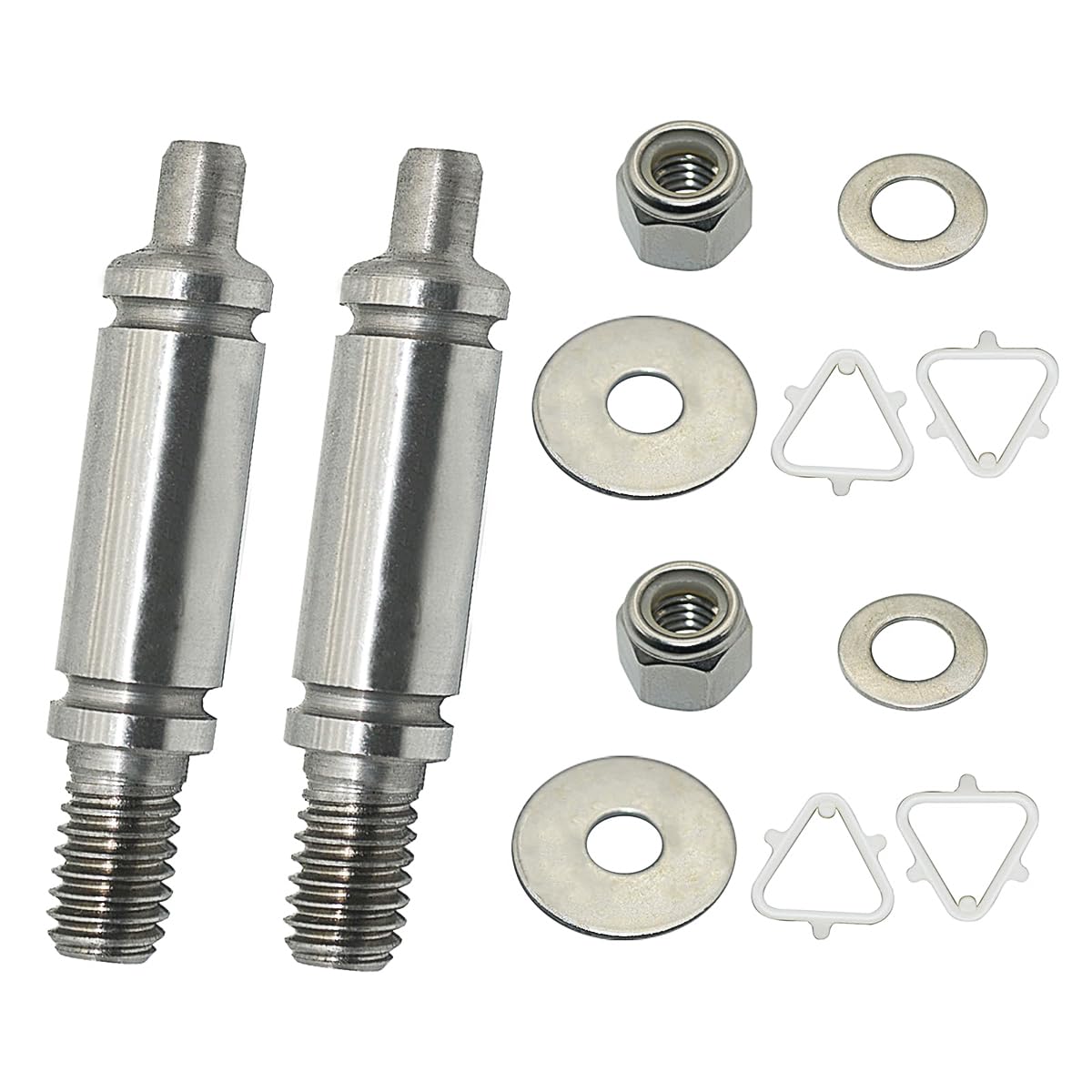 2Sets W10359271 Dryer Front Drum Support Roller Shaft