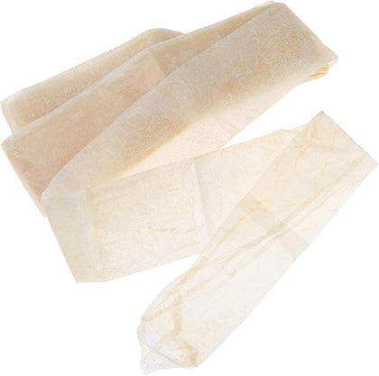 Natural Hog Sausage Casings 8M/26FT — Edible Dry Pig Casings, 32mm Stuffed Diameter (50mm Flat Diameter), Drying