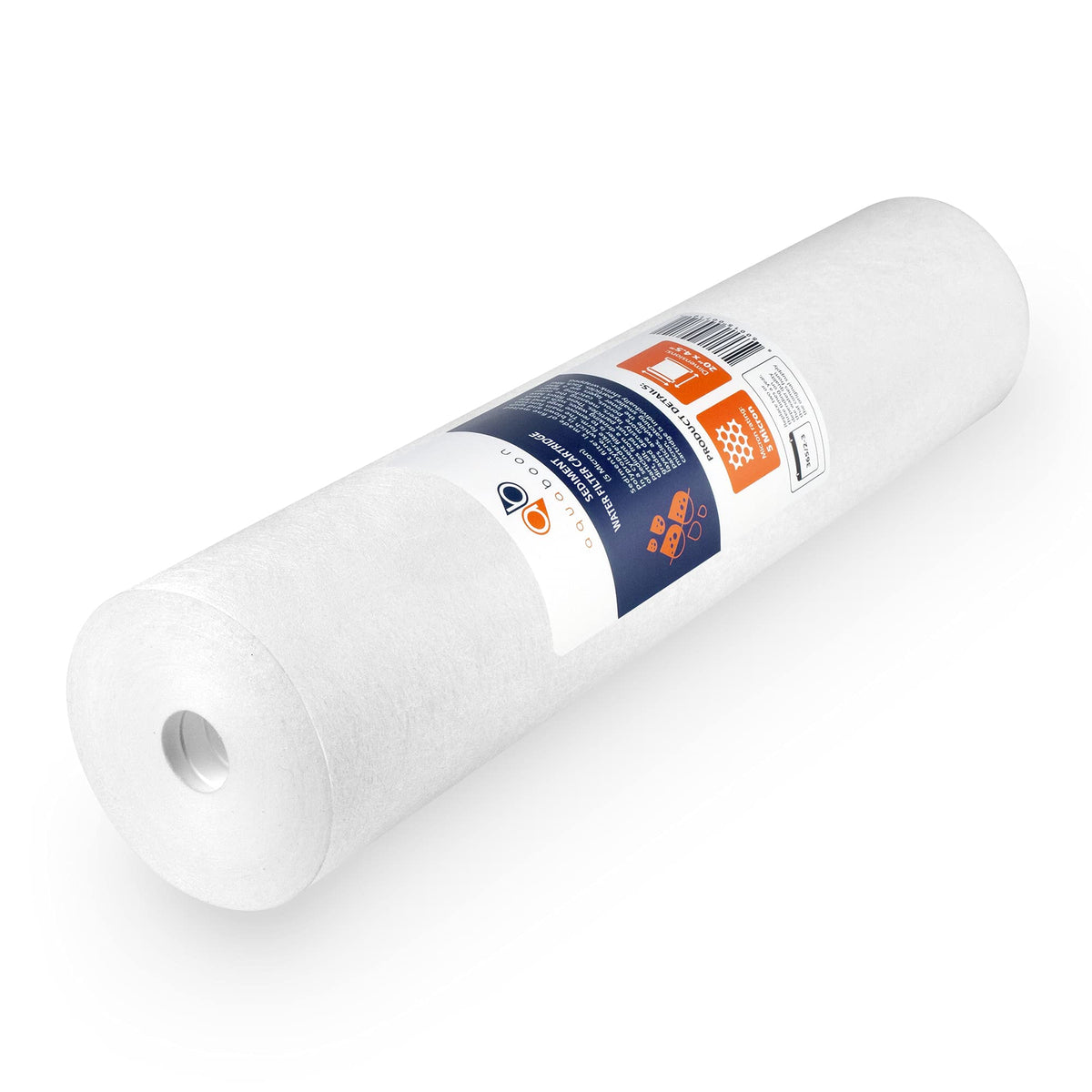 Aquaboon 5 Micron 20 x 4.5 Sediment Water Filter Replacement - 4 Pack
