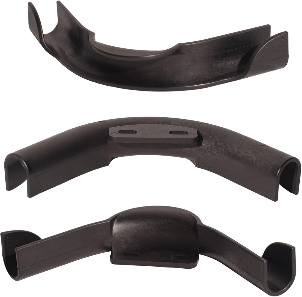 (Pack of 5) Topaipe 1 Inch PEX Poly 90 Degree Bend Support, Black