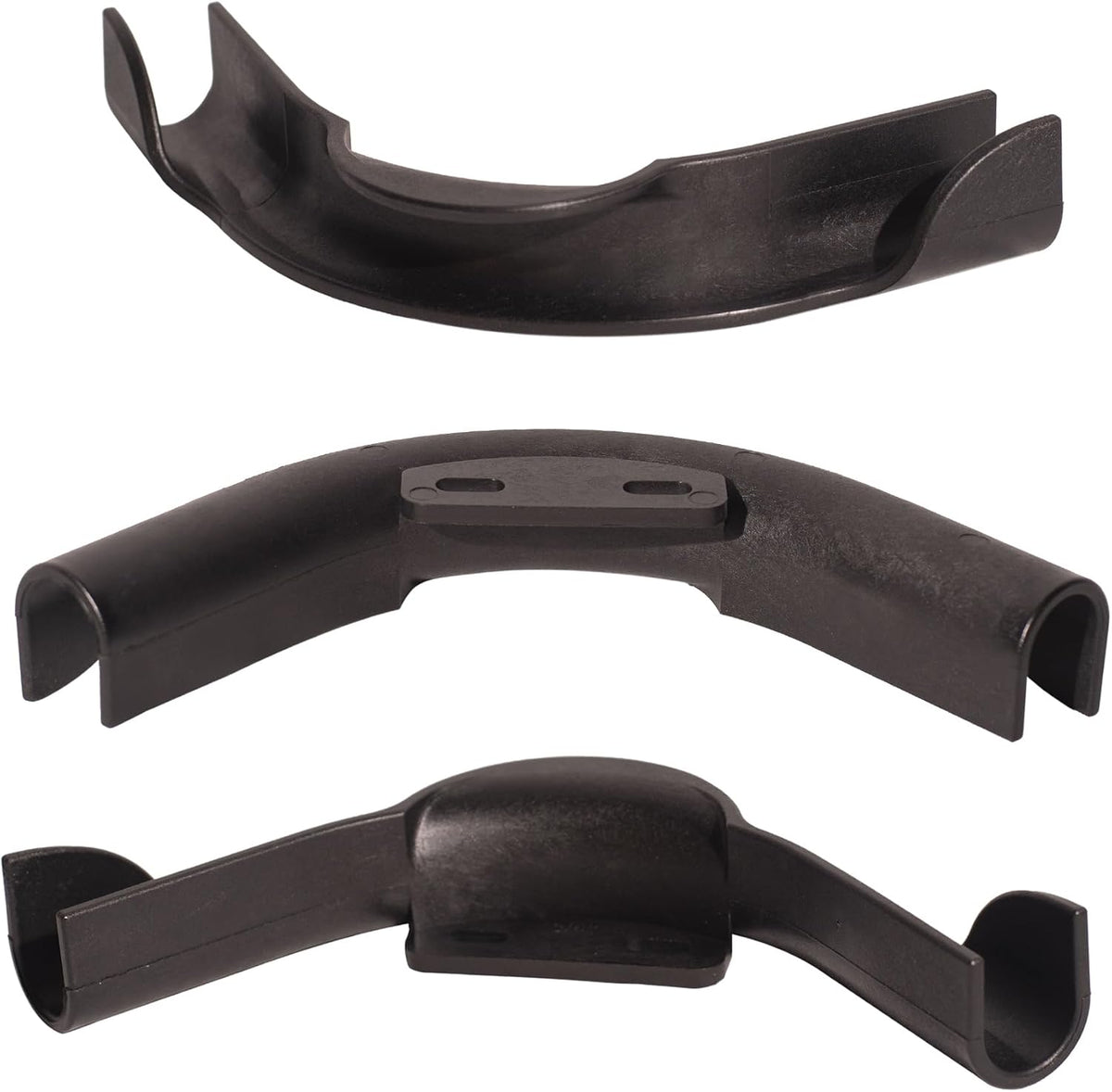 (Pack of 5) Topaipe 1 Inch PEX Poly 90 Degree Bend Support, Black