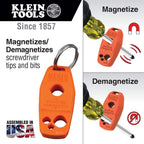 Klein Tools IR Thermometer and GFCI Tester Kit with Magnetic Screwdriver Demagnetizer/Magnetizer